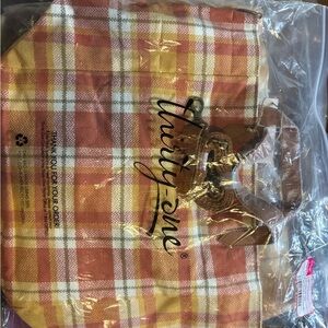 Thirty-One Plaid Casual Crossbody